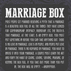 Best marriage advice